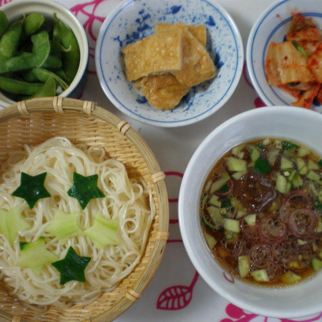 七夕そうめん御膳
