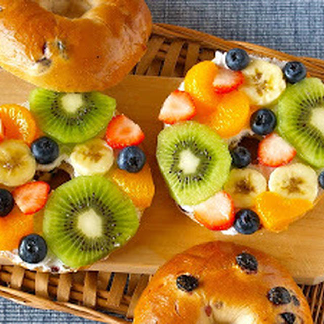 Fruit Open Sandwiches - Video Recipe