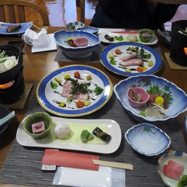誓湖荘のお食事