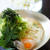 ゴマ酢うどん　温玉のっけ。レシピ☆