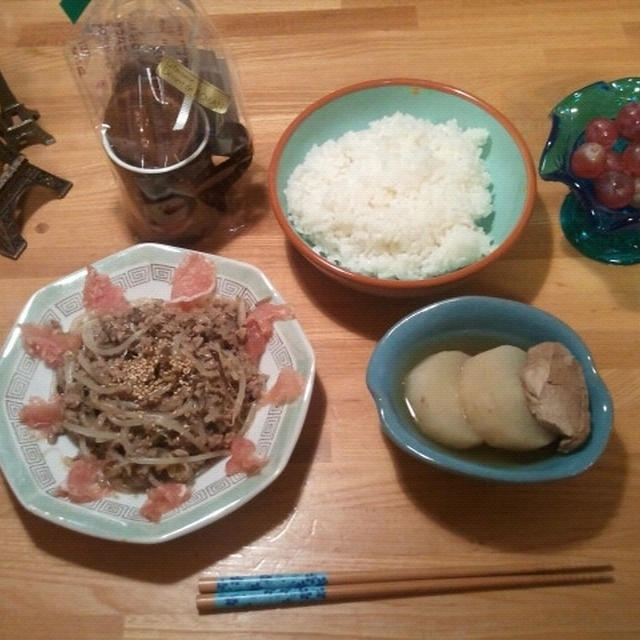 夜ご飯。