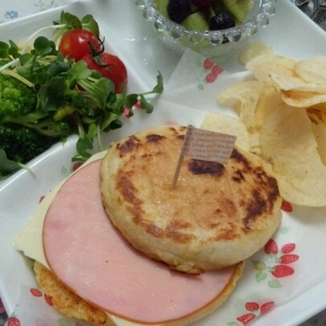 イングリッシュマフィンのフレンチトースト