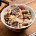 梅干でさっぱり「鯛と梅の爽やか薬味釜飯」