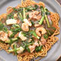 ランチにぱぱっと！麺パリ！海鮮あんかけ焼きそば