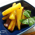 【根菜レシピ】さつま芋のスイートチリソース炒め