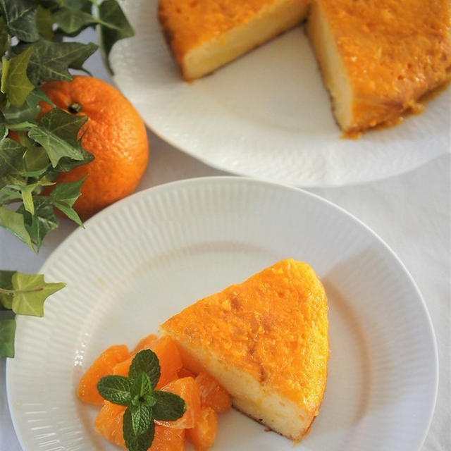たんかんでオレンジケーキ By Manngoさん レシピブログ 料理ブログのレシピ満載