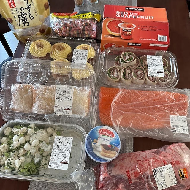 コストコで買ったものいろいろとそれを使った晩ごはん②