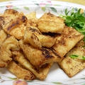 油揚げの味噌バター炒め焼き