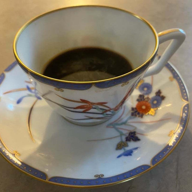 濃いコーヒー