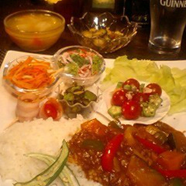 夏野菜カレープレート