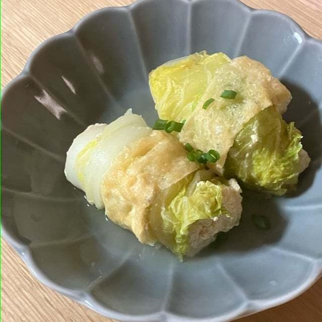 味付けは、ダシと塩だけ　#本日のおうちごはん　ロール白菜レシピ