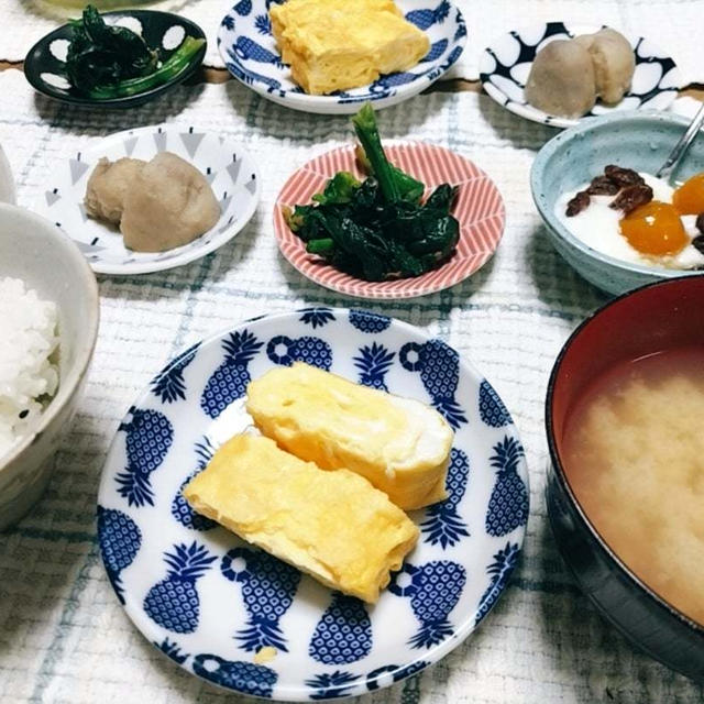 和食で朝ごはん！！