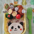 ほのかママちゃんハピバ弁【キャラ弁】#平日のお昼ご飯