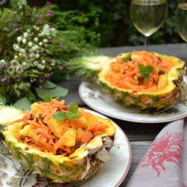 Pineapple Carrot Salad パイナップルキャロットサラダ