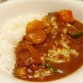 チーズ野菜カレー（圧力鍋）