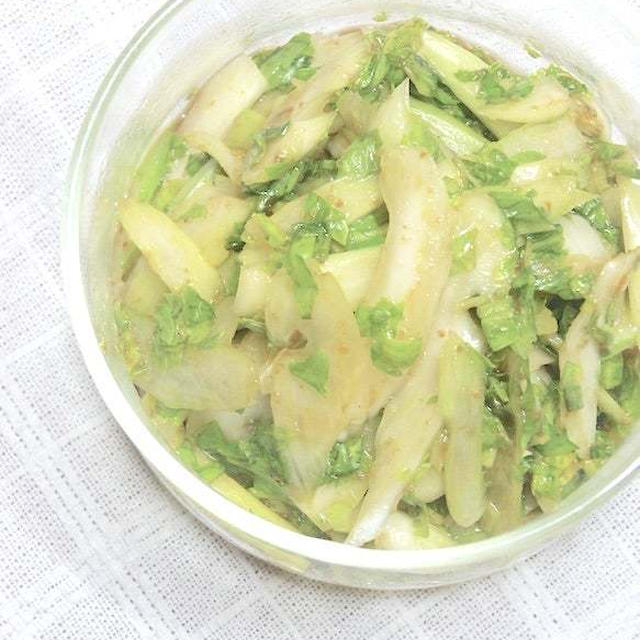 白いご飯に合う〜簡単作り置き！セロリのポン酢サラダ。