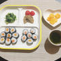【離乳食完了期】人参の海苔巻き&サラダほうれん草と白菜のとろろ昆布和え
