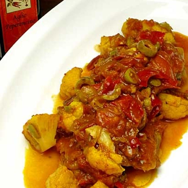 チキンのピリ辛トマト煮