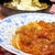 今日の晩ご飯/「カニのトマトソースパスタ」と、スキレットで作る「エリンギとベーコンのカマンベールチーズ焼き」