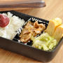 10分節約弁当☆簡単冷めてもおいしい！豚肉と玉ねぎの炒め物がメインのお弁当