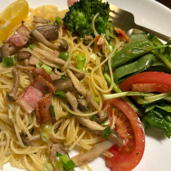 和風パスタのリベンジ♪
