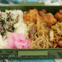 今日の中１男子弁当～唐揚げと糸こんにゃくのすき煮　国際宇宙ステーションが見えた！！