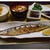 レンジで秋刀魚の塩焼きと栗ごはん