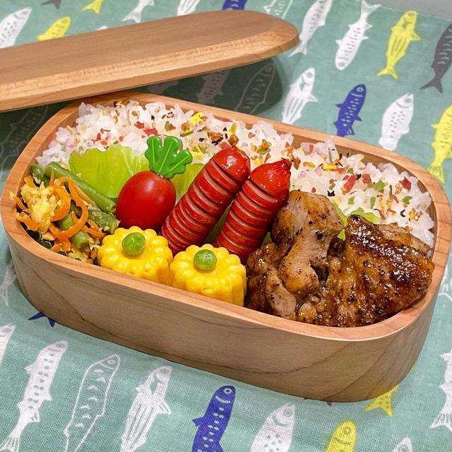 【お弁当】シリコンカップで簡単時短楽ちん(∗ˊᵕ`∗)