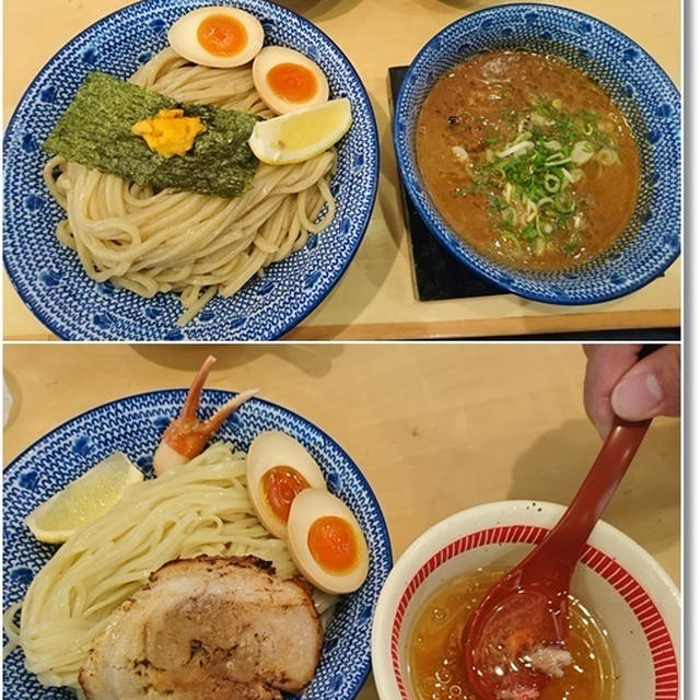 ラーメンが食べたい！！ズワイガニとウニのつけ麺と台湾まぜ蕎麦