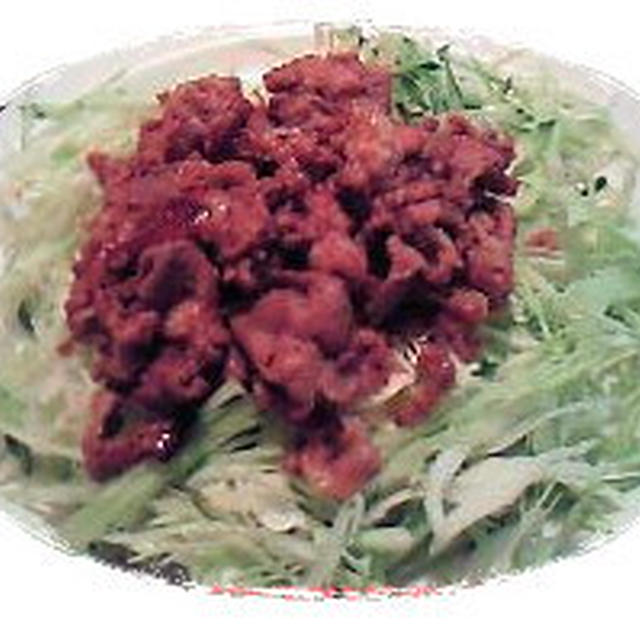 かくし味が味噌の豚肉の生姜焼き♪