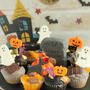 * ハロウィン ♡ 板チョコ３色マフィン♪