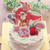 トロピカルージュプリキュアのクリスマスケーキ。
