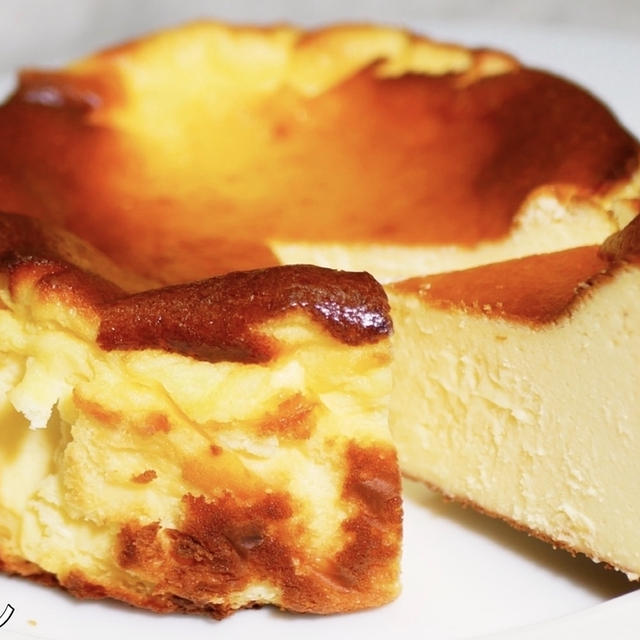 とろける美味しさ！一番簡単な『バスクチーズケーキ』の作り方