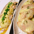フライパン一つでできる2種類の焼き秋鮭！(長芋味噌マヨソース&チーズ)