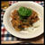 ホタルイカと野菜のカレー炒め丼