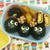 2014/12/19の幼稚園弁当☆まっくろくろすけ　キャラ弁( ´艸｀;)