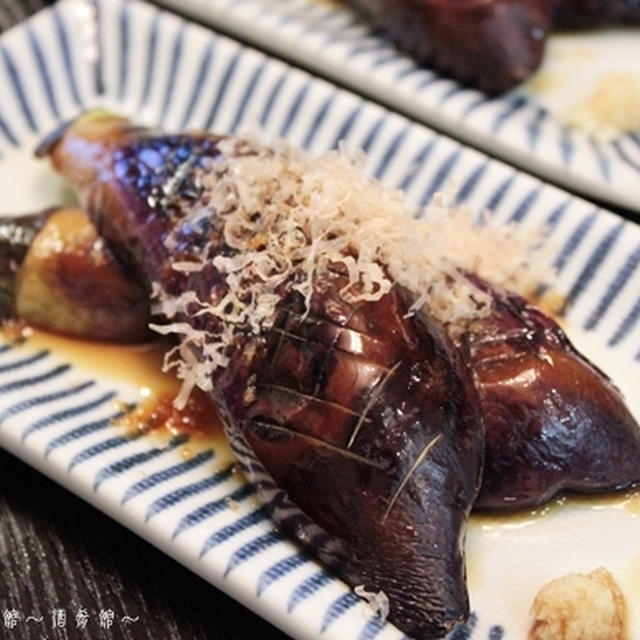 やさい塾的、茄子の美味しい食べ方。