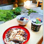 船橋屋クリスマスあんみつ販売中♪リニューアルした本店喫茶限定「豆くず餅」も美味しい♡