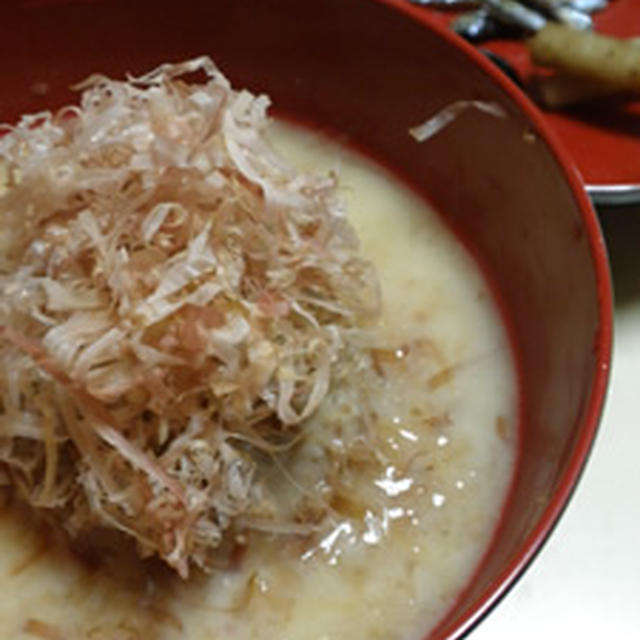 頭芋のお雑煮です。