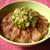 ねぎ塩豚バラ丼