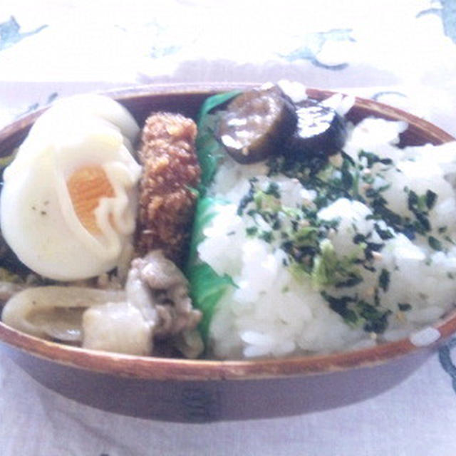 今日のお弁当