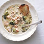 Salmon chowder
