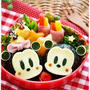 【ミッキー＆ミニーちゃんおにぎり】