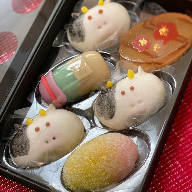 和菓子『結』の新作！干支の「うし」なまささら