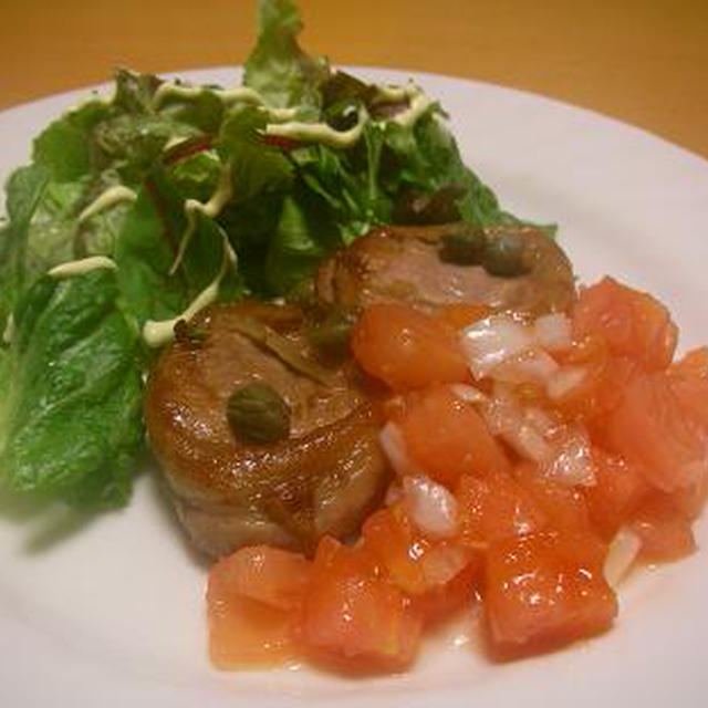 バラ肉＆ひれ肉のソテー