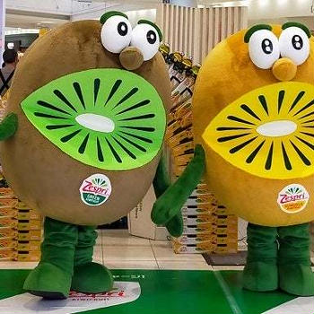 キウイブラザーズに会いに行ってきました&ガラポン抽選会の結果は