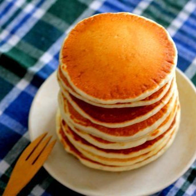 美味しいパンケーキでサンドイッチ風
