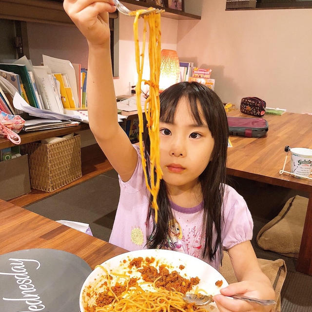残り物を寄せ集めてミートソースにしました！！