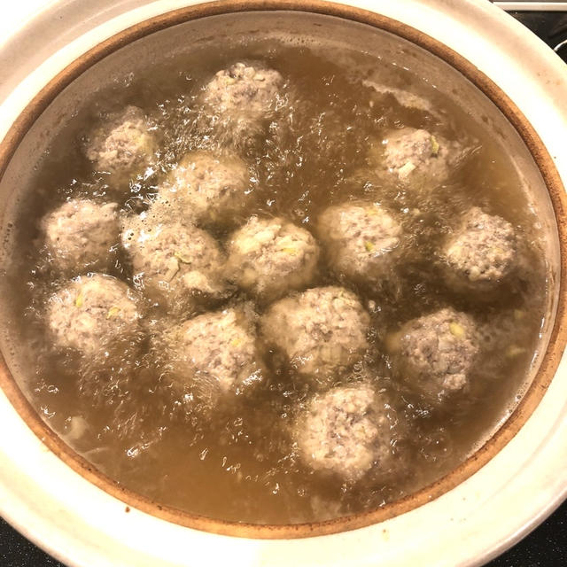 晩御飯は浅漬けの素で塩ちゃんこ鍋です！