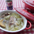 さば缶と白菜のとろみ生姜スープ